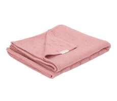 Little Dutch Deka pletená 70x100 cm Pure Pink Blush