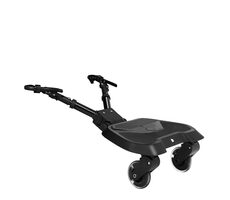 KikkaBoo Stúpadlo ku kočíku Ally Black / do 20 kg / od 15 mesiacov