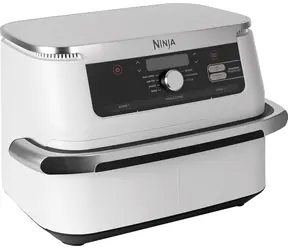Ninja AF500EUWH biela / dualná teplovzdušná fritéza / 2470W / 10.4 l / 7 programov