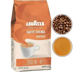 Lavazza Caffe Crema Gustoso 1 kg / Zrnková káva / 40% Arabica 60% Robusta