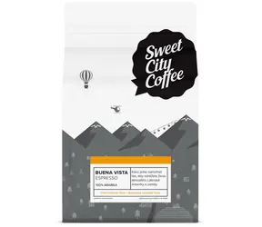 Sweet City Coffee Buena Vista Brazília 250 g / Zrnková káva 