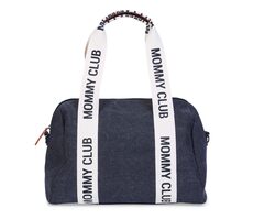 Childhome Prebaľovacia taška Mommy Club Signature Canvas Black