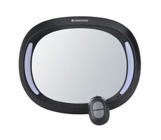 KikkaBoo Spätné zrkadlo do auta s LED svetlom