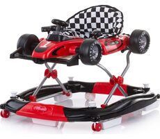 CHIPOLINO Chodítko interaktívne Car Racer 4v1 Red / od 6 mesiacov