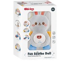 CHIPOLINO Plyšový zaspávač Rabbit Grey / od narodenia