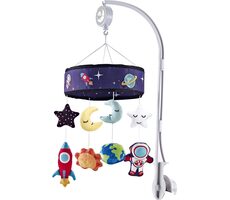 CHIPOLINO Hudobný závesný kolotoč Space / od narodenia