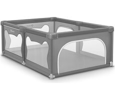 Lionelo Detská ohrádka Willow Grey Concrete