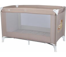 FreeOn Postieľka cestovná Love Leňochod, béžová