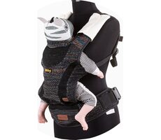 CHIPOLINO Detské nosítko Bobby Fly Multicolor Black