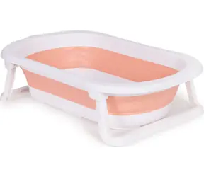 ECOTOYS Skladacia vanička, ružová