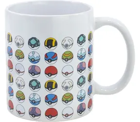 STOR Hrnček keramický 325 ml Pokeballs