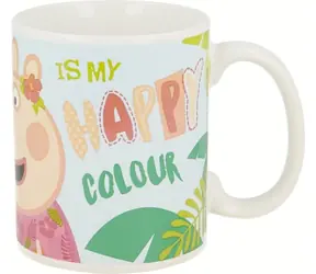 STOR Hrnček keramický 325 ml Prasiatko Peppa Flamingo
