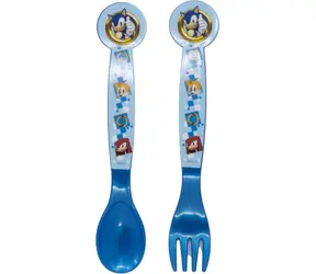 STOR Detský príbor 2ks Sonic