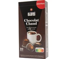 Les Cafés Sati Chocolat Chaud Nespresso 10 ks