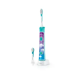 Zánovné - Philips Sonicare for Kids HX6322-04 / Elektrická zubná kefka / 62.000 sterov za min. / zánovný