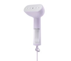 STEAMERY Cirrus X fialová / Ručný naparovač odevov / 1400W / 85 ml / 20 g-min 