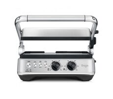Sage the BBQ & Press Grill SGR700BSS strieborná / elektrický kontaktný gril / 1800W / 3 programy / 100 ° C - 230 ° C 