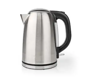 Nedis KAWK350EAL strieborná / Rýchlovarná kanvica / 2200 W / 1.7 l 