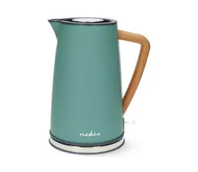 Nedis KAWK510EGN zelená / Rýchlovarná kanvica / 2200 W / 1.7 l  
