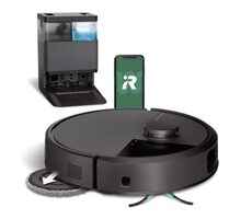 iRobot Roomba PLUS 505 Combo + AutoWash dock čierna / Robotický vysávač / WiFi / vysávanie & mopovanie / 5000 mAh