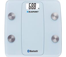 Blaupunkt BSM711BT modrá / osobná váha / nosnosť 180 kg / pamäť pre viacerých užívateľov / monitorovanie tuku / 2x AAA