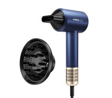 Niceboy ION AirSonic ELITE modrá / Fén na vlasy / 3 stupne teploty / 2 rýchlosti 
