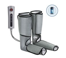 NAIPO MGF-C701 sivá / Masážny prístroj / pre chodidlá a lýtka / 2 programy / 3 intenzity