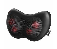 NAIPO MGP-129A čierna / Masážny vankúš / bedrový / vyhrievanie 