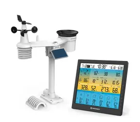 Bresser Weather Center 7-in-1 solar / Meteostanica / meranie teploty a vlhkosti / Wi-Fi