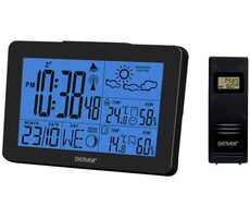 Denver WS-530 čierna / meteostanica / meranie vlhkosti a teploty