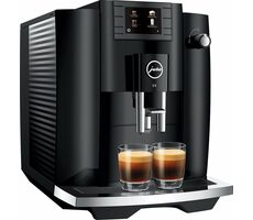 Zanovni - Jura E6 Piano Black / Automatický kávovar / 1450W / 15 bar / 1.9l / zánovný