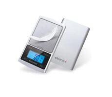 Eldonex DiamondPro strieborná / digitálna váha / presnosť 0.1 g / nerezová