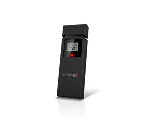 Eldonex WeatherCheck senzor čierna / vonkajší bezdrôtový senzor / meranie teploty a vlhkosti 