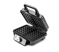 Huslog vaflovač čierna / 1200W / 2 vafle / nepriľnavý povrch 