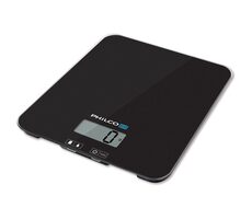 Philco PHKS 4511 čierna / digitálna váha / presnosť 1 g / sklenený povrch