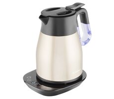 Catler KE 8110 béžová / Rýchlovarná termokanvica s reguláciou teploty / 1350W / 1.2L