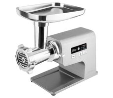 Catler MG 800 strieborná / Mlynček na mäso / 800W / LCD Displej / 3 mlecie disky