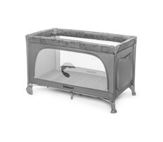 Kidnort Grotta Cestovná postieľka svetlo šedá