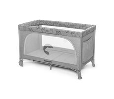 Kidnort Ihalig Cestovná postieľka svetlo šedá