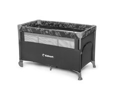 Kidnort Näste Cestovná postieľka tmavo šedá