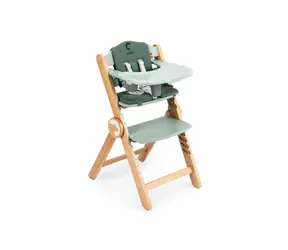 Kidnort Drömmer Unique Jedálenská stolička zelená / nosnosť do 75 kg