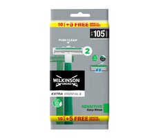 Wilkinson Extra Essential 2 Sensitive pánska Jednorazové holítka 10+5 ks