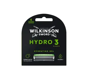 Wilkinson Hydro 3 Black Edition náhradná hlavica 4 ks