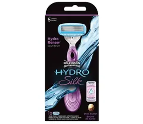 Wilkinson Hydro Silk for Women Holiaci strojček + 1 náhradná hlavica