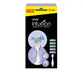 Wilkinson Intuition Sensitive Touch strojček + 5 náhradných hlavíc