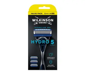 Wilkinson Hydro5 Skin Protection Clampack holiaci strojček + náhradná hlavica 4ks