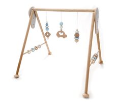 Hess Drevená hrazdička autíčko / od 6 mesiacov