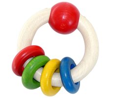 Hess Hrkálka okrúhla so 4 krúžkami / od 0 rokov