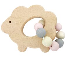 Hess Hrkálka ovečka ružová / od 0 rokov