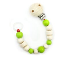 Hess Klips na cumlík svetlo zelená / od 0 rokov